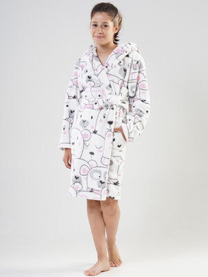 Купить Теплый флисовый халат для девочки VIENETTA KIDS 2020950216 в Украина