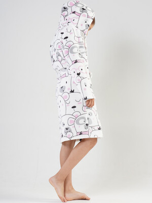 Купить Теплий флісовий халат для дівчинки VIENETTA KIDS 2020950216 в Украина в Lingerie.ua - Одяг для дому та відпочинку, Фото 3