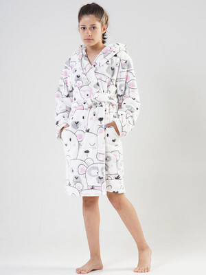 Купить Теплий флісовий халат для дівчинки VIENETTA KIDS 2020950216 в Украина в Lingerie.ua - Одяг для дому та відпочинку, Фото 8