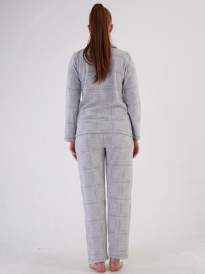 Купить Класична жіноча піжама на ґудзиках VIENETTA 5010240000 в Украина в Lingerie.ua - Одяг для дому та відпочинку, Фото 4