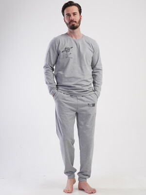 Купить Байковый домашний комплект с длинным рукавом VIENETTA MAN 4110040000 в Украина в Lingerie.ua - Одяг для дому та відпочинку, Видео