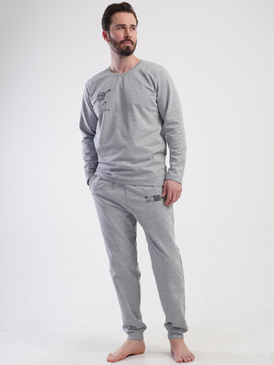 Купить Байковый домашний комплект с длинным рукавом VIENETTA MAN 4110040000 в Украина в Lingerie.ua - Одяг для дому та відпочинку, Фото 6