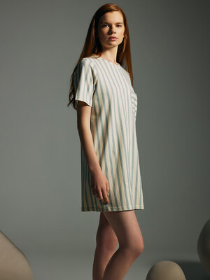 Купить Хлопковая домашняя туника с коротким рукавом HAYS 62197 в Украина в Lingerie.ua - Одяг для дому та відпочинку, Фото 4