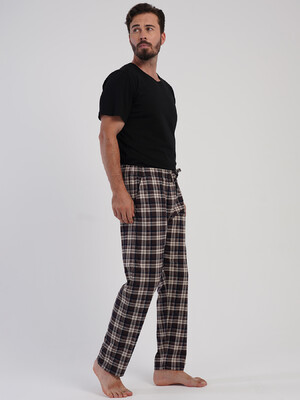 Купить Бавовняні чоловічі домашні штани великого розміру VIENETTA MAN 5031153051 в Украина в Lingerie.ua - Одяг для дому та відпочинку, Фото 2