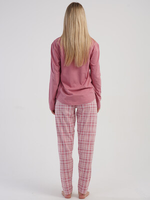 Купить Бавовняний домашній жіночий комплект з брюками VIENETTA 5033521229 в Украина в Lingerie.ua - Одяг для дому та відпочинку, Фото 3