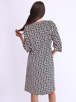 Купить Велюровый халат на молнии с принтом LINGERIE 170818 в Украина в Lingerie.ua - Одяг для дому та відпочинку, Фото 3