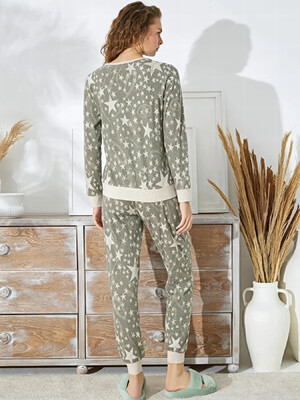 Купить Пижама женская с длинным рукавом SEVIM 15091 в Украина в Lingerie.ua - Одяг для дому та відпочинку, Фото 2