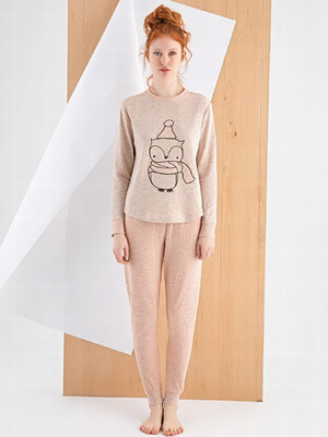 Купить Трикотажный домашний комплект с длинным рукавом SEVIM S 13158 в Украина