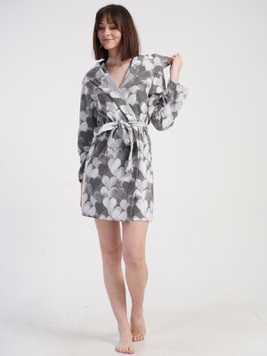 Купить Теплий халат на запах з довгим рукавом VIENETTA 5010190000 в Украина в Lingerie.ua - Одяг для дому та відпочинку, Фото 2