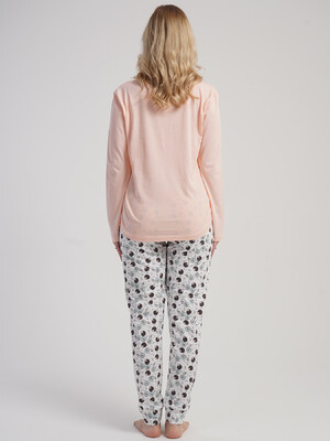 Купить Бавовняний домашній комплект з довгим рукавом VIENETTA 5031440311 в Украина в Lingerie.ua - Одяг для дому та відпочинку, Фото 2