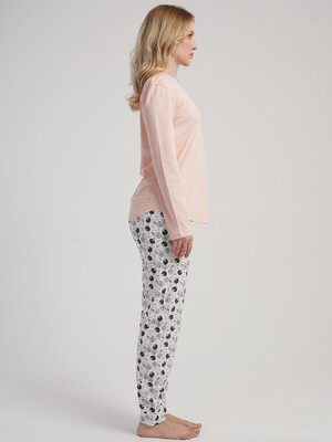 Купить Бавовняний домашній комплект з довгим рукавом VIENETTA 5031440311 в Украина в Lingerie.ua - Одяг для дому та відпочинку, Фото 3