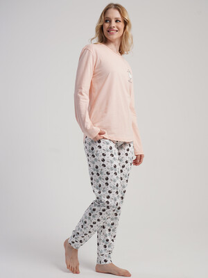 Купить Бавовняний домашній комплект з довгим рукавом VIENETTA 5031440311 в Украина в Lingerie.ua - Одяг для дому та відпочинку, Фото 5