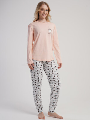 Купить Бавовняний домашній комплект з довгим рукавом VIENETTA 5031440311 в Украина в Lingerie.ua - Одяг для дому та відпочинку, Фото 7