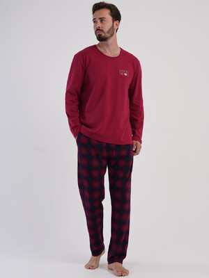 Купить Трикотажный домашний костюм с длинным рукавом VIENETTA MAN 5031412334 в Украина