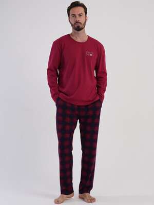 Купить Трикотажный домашний костюм с длинным рукавом VIENETTA MAN 5031412334 в Украина в Lingerie.ua - Одяг для дому та відпочинку, Фото 2