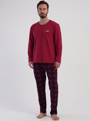 Купить Трикотажный домашний костюм с длинным рукавом VIENETTA MAN 5031412334 в Украина в Lingerie.ua - Одяг для дому та відпочинку, Фото 5