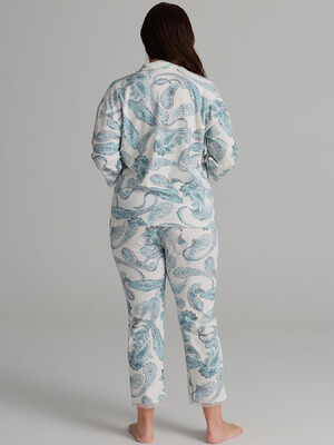 Купить Бавовняна класична піжама з капрі HAYS 62350 в Украина в Lingerie.ua - Одяг для дому та відпочинку, Фото 4