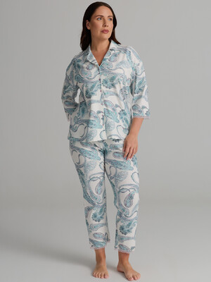 Купить Бавовняна класична піжама з капрі HAYS 62350 в Украина в Lingerie.ua - Одяг для дому та відпочинку, Фото 6