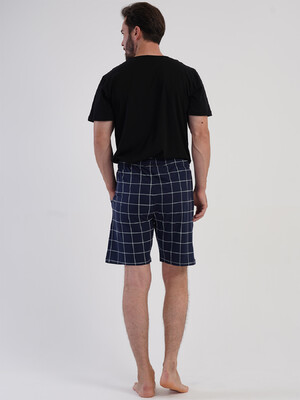 Купить Бавовняні шорти чоловічі в клітинку VIENETTA MAN 5071706693 в Украина в Lingerie.ua - Одяг для дому та відпочинку, Фото 3