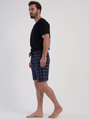 Купить Бавовняні шорти чоловічі в клітинку VIENETTA MAN 5071706693 в Украина в Lingerie.ua - Одяг для дому та відпочинку, Фото 7