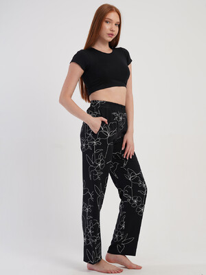 Купить Брюки женские из вискозы VIENETTA 5010521793 в Украина в Lingerie.ua - Одяг для дому та відпочинку, Фото 4