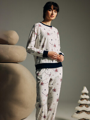 Купить Бавовняний домашній комплект з довгим рукавом HAYS 62134 в Украина в Lingerie.ua - Одяг для дому та відпочинку, Фото 3