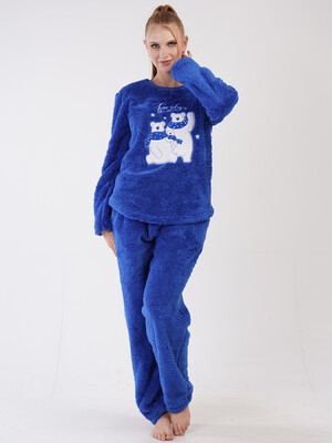 Теплий плюшевий домашній костюм VIENETTA 3052270000