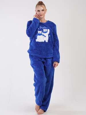 Купить Теплий плюшевий домашній костюм VIENETTA 3052270000 в Украина в Lingerie.ua - Одяг для дому та відпочинку, Фото 3