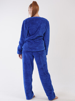 Купить Теплий плюшевий домашній костюм VIENETTA 3052270000 в Украина в Lingerie.ua - Одяг для дому та відпочинку, Фото 7