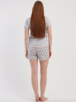 Купить Бавовняний літній комплект із шортами VIENETTA 5080230566 в Украина в Lingerie.ua - Одяг для дому та відпочинку, Фото 2