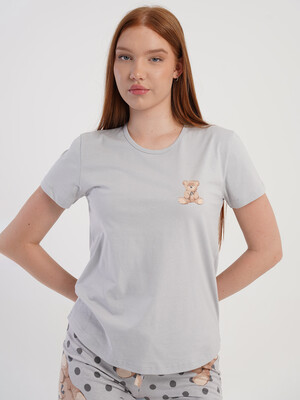 Купить Бавовняний літній комплект із шортами VIENETTA 5080230566 в Украина в Lingerie.ua - Одяг для дому та відпочинку, Фото 5