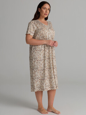 Купить Ночная сорочка большого размера с коротким рукавом HAYS 62273 в Украина в Lingerie.ua - Одяг для дому та відпочинку, Фото 2