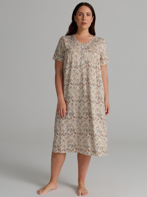 Купить Ночная сорочка большого размера с коротким рукавом HAYS 62273 в Украина в Lingerie.ua - Одяг для дому та відпочинку, Фото 3