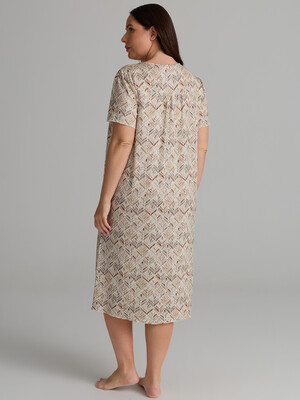 Купить Ночная сорочка большого размера с коротким рукавом HAYS 62273 в Украина в Lingerie.ua - Одяг для дому та відпочинку, Фото 4