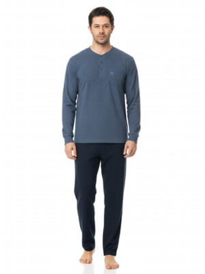 Купить Домашній чоловічий комплект з довгим рукавом GUAVA 3538 в Украина