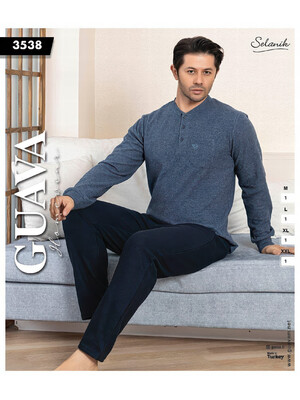 Купить Домашній чоловічий комплект з довгим рукавом GUAVA 3538 в Украина в Lingerie.ua - Одяг для дому та відпочинку, Фото 2