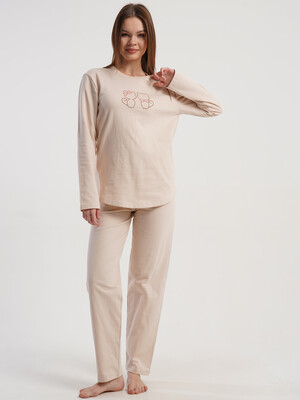 Купить Байковый домашний комплект с брюками VIENETTA 5110110000 в Украина