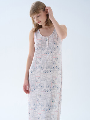 Купить Длинная ночная сорочка без рукавов HAYS 70157 в Украина в Lingerie.ua - Одяг для дому та відпочинку, Фото 11