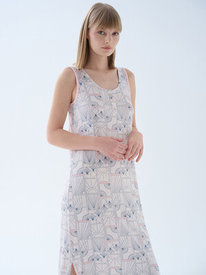 Купить Длинная ночная сорочка без рукавов HAYS 70157 в Украина в Lingerie.ua - Одяг для дому та відпочинку, Фото 8