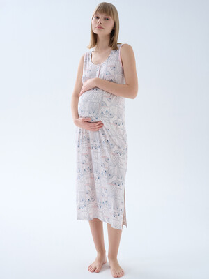 Купить Длинная ночная сорочка без рукавов HAYS 70157 в Украина в Lingerie.ua - Одяг для дому та відпочинку, Фото 5