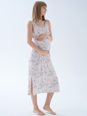 Купить Длинная ночная сорочка без рукавов HAYS 70157 в Украина в Lingerie.ua - Одяг для дому та відпочинку, Фото 4