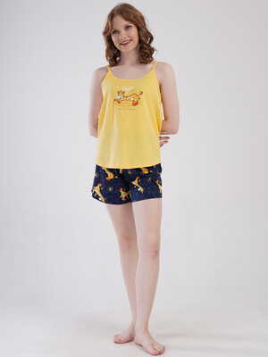 Купить Хлопковый комплект с шортами VIENETTA 4082787566 в Украина в Lingerie.ua - Одяг для дому та відпочинку, Фото 3