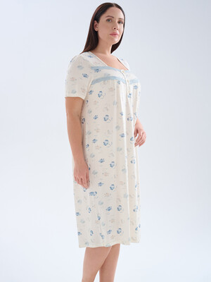 Купить Туника с коротким рукавом свободного кроя HAYS 70252 большие размеры в Украина в Lingerie.ua - Одяг для дому та відпочинку, Фото 4