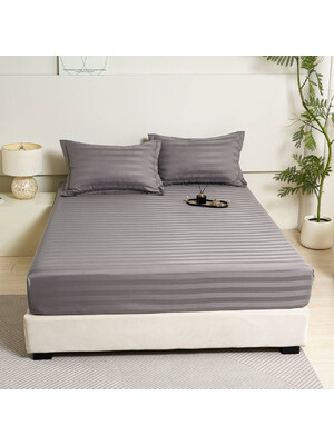 Купить Простынь на резинке  Saten Stripe MALLORY 21180 160*200 в Украина в Lingerie.ua - Одяг для дому та відпочинку, Фото 20
