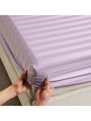 Купить Простынь на резинке  Saten Stripe MALLORY 21180 160*200 в Украина в Lingerie.ua - Одяг для дому та відпочинку, Фото 17