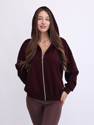 Купить Худи на молнии с капюшоном LINGERIE 170908 в Украина в Lingerie.ua - Одяг для дому та відпочинку, Фото 3