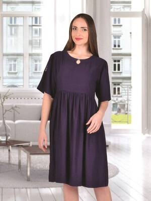 Купить Летнее платье со складками COCOON А-18035 в Украина