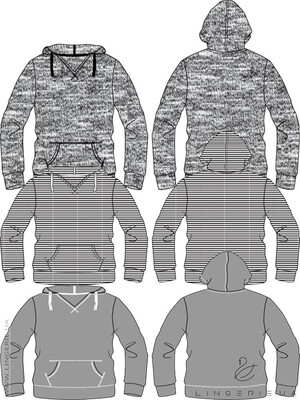 Купить Худі жіноче AXXEL W696 в Украина в Lingerie.ua - Одяг для дому та відпочинку, Фото 2