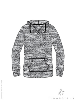 Купить Худі жіноче AXXEL W696 в Украина в Lingerie.ua - Одяг для дому та відпочинку, Фото 3