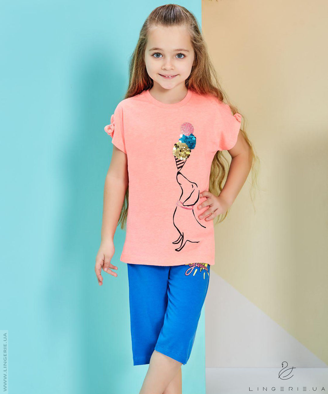 Купить Костюм для девочки Roly Poly  RP1268 (1-4) в Украина в Одежда для дома и отдыха - уют в магазине Lingerie.ua